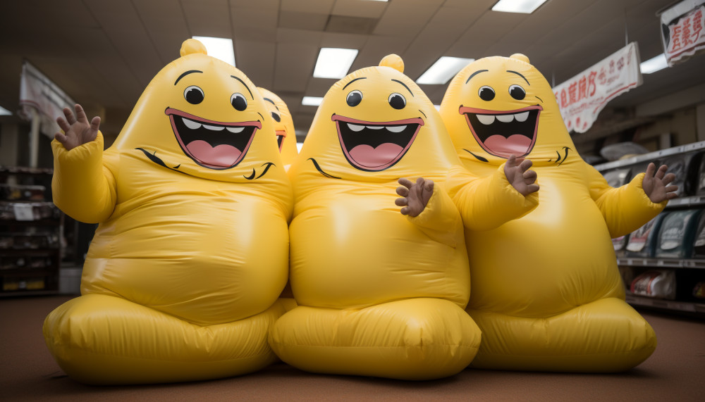 Sumos gonflables : des accessoires pour pratiquer le sport de lutte japonais